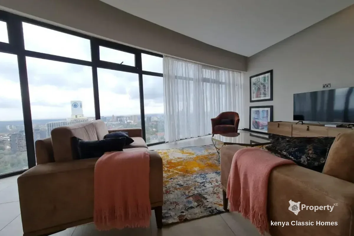 Landscape view of Luxury Fully Furnished 3-Bedroom Duplex for Rent in Spring Valley @KES 350,000