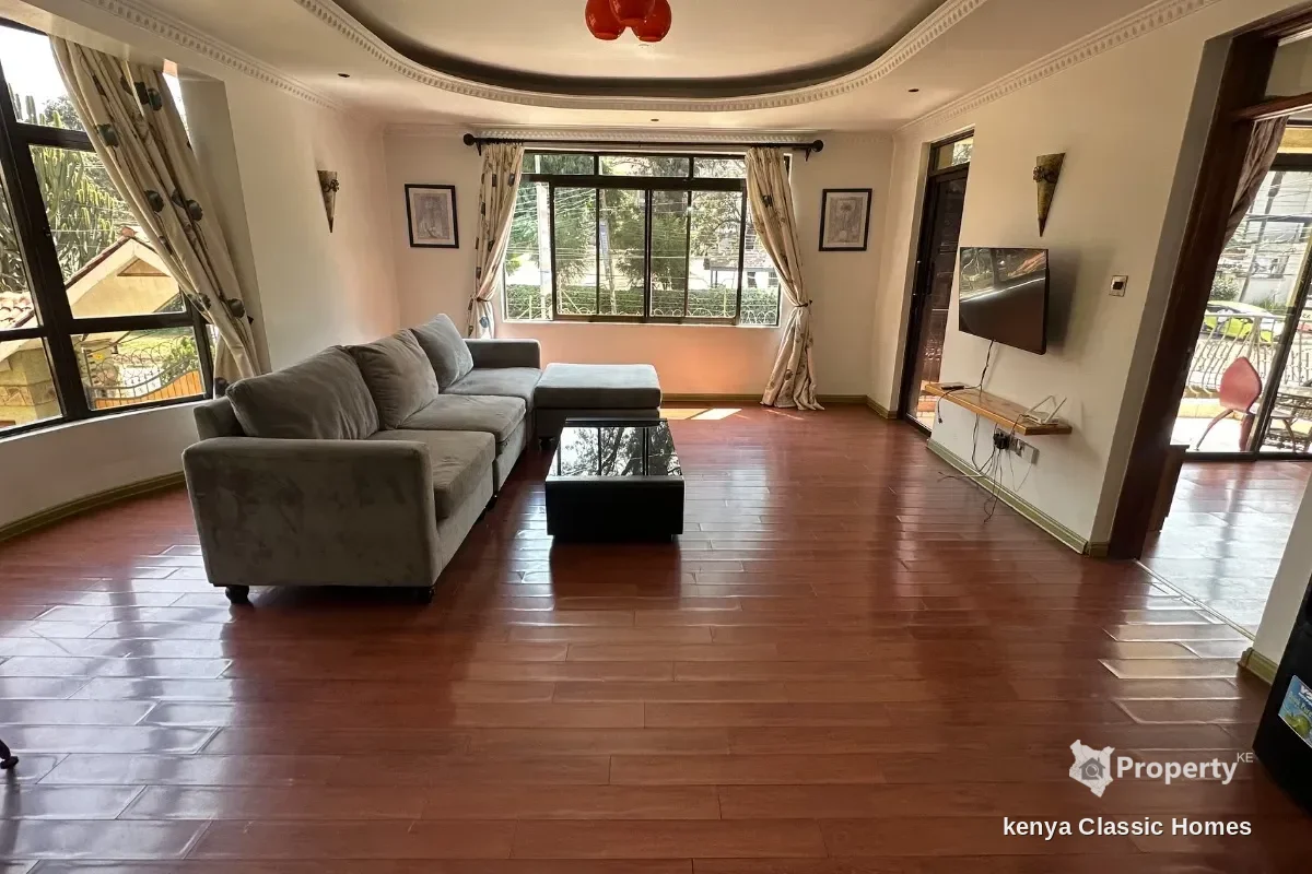 1-Bedroom Furnished Apartment in Westlands @130k