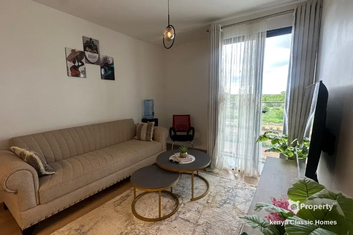 Landscape view of 1-Bedroom Furnished Apartment for Rent in Tatu City @Ksh. 75k/month