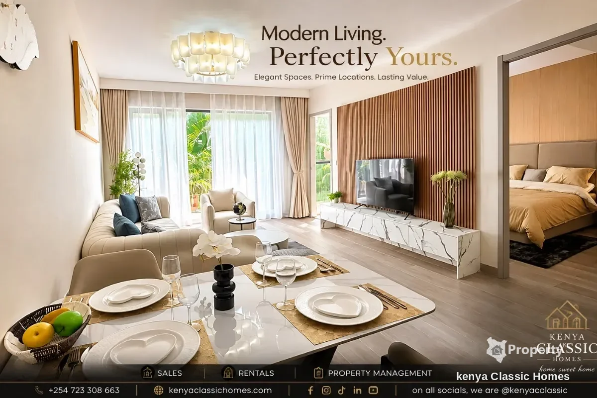 1-Bedroom Apartments for Sale in Kingara Road from KSh 6.6M