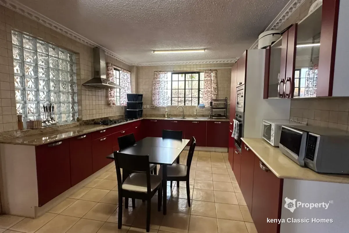 Landscape view of Fully Furnished 5-Bedroom Townhouse for Rent – Lavington | KES 400,000/Month