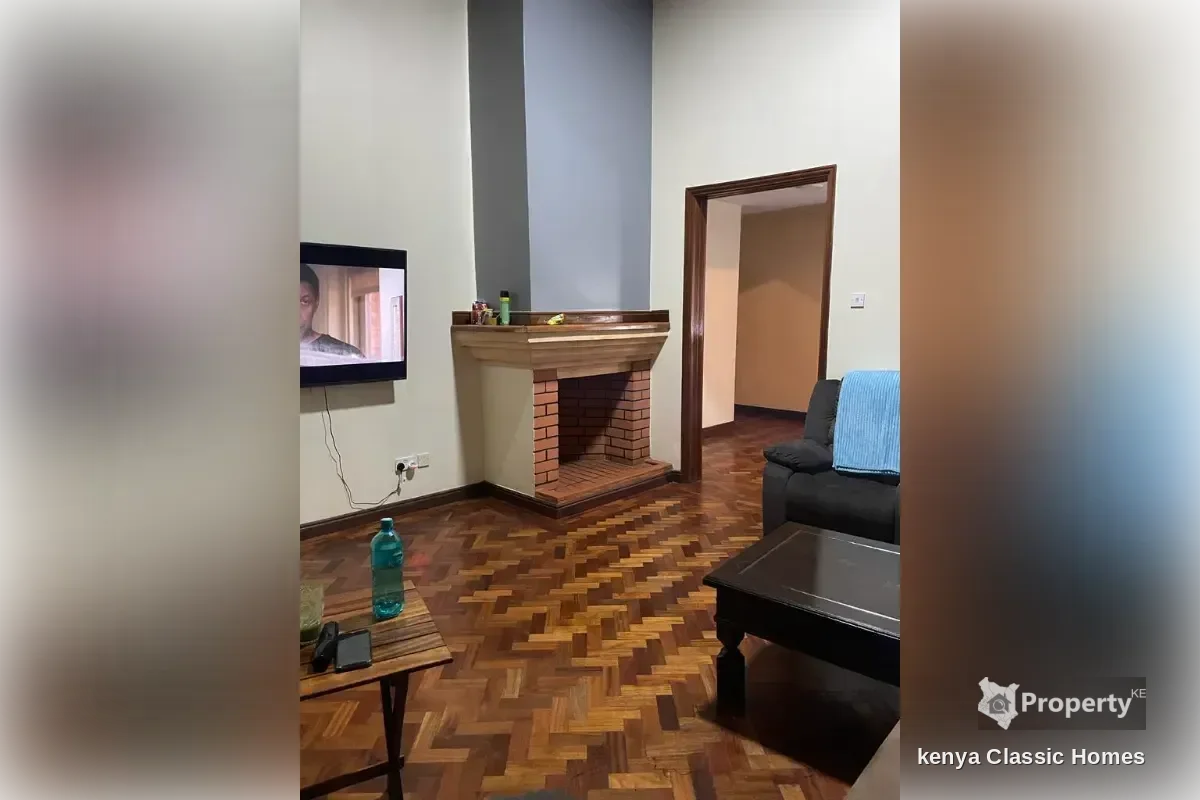 Landscape view of 5-Bedroom Fully Furnished Townhouse for Rent in Lavington @KES 300K